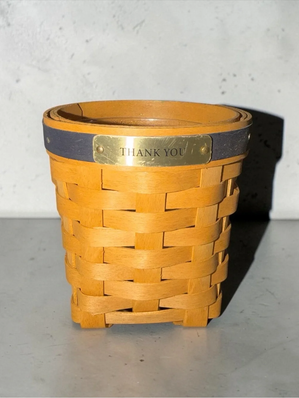 VINTAGE Longaberger 2003 Pen Pal Award Incentive Basket